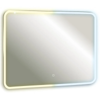 Зеркало Abber See AG6109SL-1.0 100x80 см, с LED-подсветкой, сенсорным выключателем, диммером