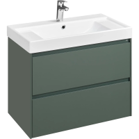 Тумба под раковину Roca Ona A857630513 78,5 см, подвесная, зеленый матовый