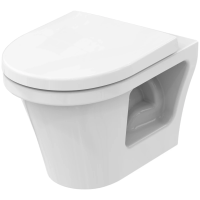 Унитаз TOTO CF CW132Y#NW1 подвесной, безободковый, Tornado Flush, CeFiONtect, без сиденья, белый
