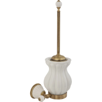 Ёршик для унитаза Migliore Olivia 17426 белый | бронза