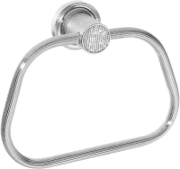 Кольцо для полотенец Boheme Royal Cristal 10925-CR Хром