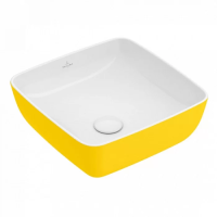 Раковины Villeroy & Boch Artis 417841BCT5 накладная, 41x41xh13см, Mustard