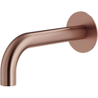 Излив для ванны Plumberia Selection IXO SPT0258RS 252 мм, медь матовая