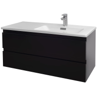 Тумба черный глянец 99,8 см Jacob Delafon Madeleine EB2055-J52