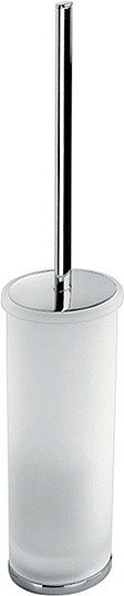Ёршик для унитаза Colombo Design Land B2806.000 напольный, стекло, металл, пластик, хром|матовое стекло