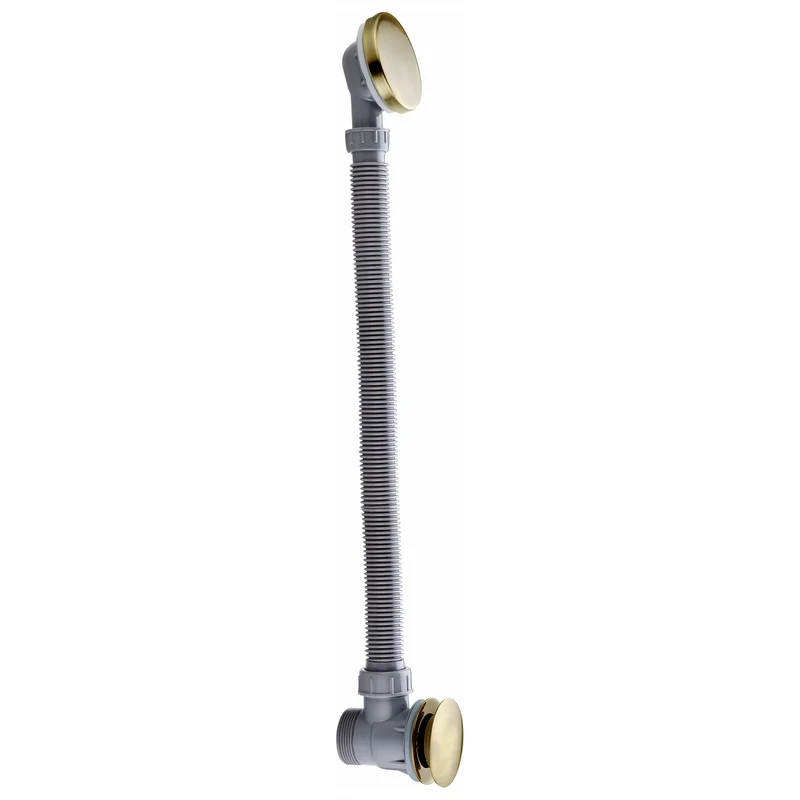 Слив-перелив WasserKRAFT Exter A054 click-clack, бронза светлая