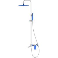 Душевая система Boheme Q 148-WUW.2 Белая Синяя