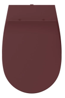Сиденье для унитаза ISVEA Sentimenti Neo 40D80543I-S цвет бордовый матовый