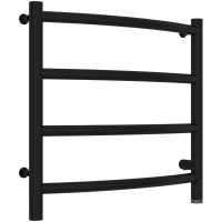 Электрический полотенцесушитель Сунержа Галант 4.0 500x500 R 31-0831-5050 черный матовый