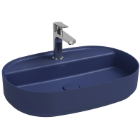 Раковина Isvea Infinity 10NF65060SV-2Z накладная, 60x40 см, синий матовый