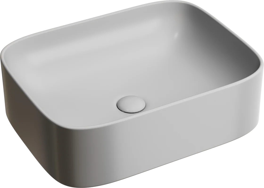 Раковина Ceramicanova Element CN6052MSG накладная, 50.5x38 см, серая матовая