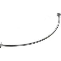 Карниз для ванны Aquatek Калипсо 146x146 KARN-0000012 дуга Хром