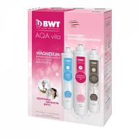 Комплект сменных картриджей для фильтра BWT AQA vita Magnesium арт. P276P00