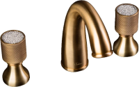 Смеситель для раковины Boheme Royal Cristal 317-Royal/CRST Бронза