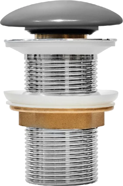 Донный клапан для раковины Iddis Optima Home OPHGM00i88 серый матовый