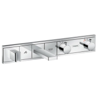 Термостат для 2 потребителей Hansgrohe RainSelect 15359000, хром