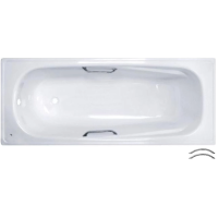 Ванна стальная BLB Universal HG B75H handles 170x75 см, с отверстиями под ручки, белый