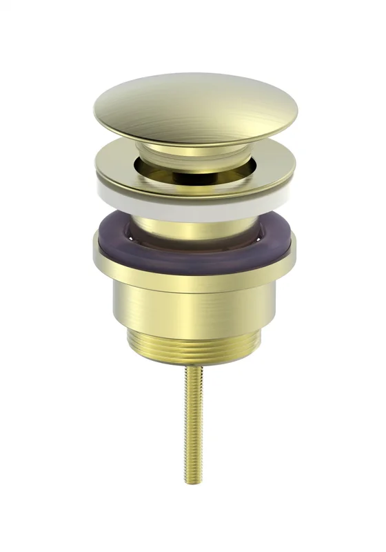 Донный клапан Wonzon & Woghand WW-88SS07-BG для раковины, универсальный, золотой матовый