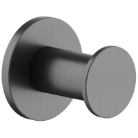 Крючок Sancos Base SC9025GG для ванны, вороненая сталь