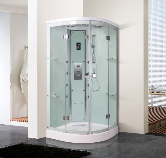 душевая кабина weltwasser ww1000 waise 100x100 профиль хром стекло прозрачное