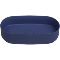 Раковина Isvea Infinity 10NF65055SV-2Z накладная, 55x36 см, синий матовый