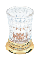 Стакан для зубных щеток Boheme Imperiale 10412 Золото