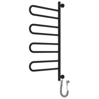 Полотенцесушитель электрический 978x535 черный матовый МЭМ Сунержа Парео 4,0-4С 31-0823-0978