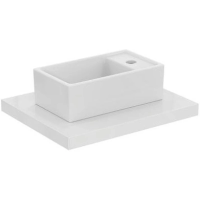 Раковина накладная Ideal Standard Tempo 37х21 см, белый, E210901
