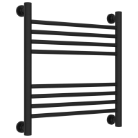 Полотенцесушитель водяной 500x500 черный матовый Сунержа Богема+ 31-0220-5050