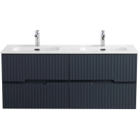Тумба под раковину Cezares Duet-N 120 DUET-N-1200-4C-SO-2-GR-P подвесная Grafito