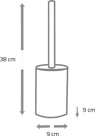 Ёршик для унитаза Ridder London 2106402 медь