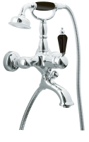Смеситель для ванны Boheme Tradizionale Nero 243 Хром