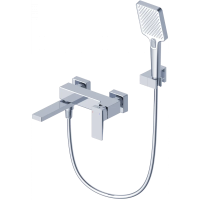 Смеситель для ванны Wonzon & Woghand Cube 2.0 WW-88037068-CR с душевым гарнитуром, хром