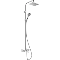 Душевая система Hansgrohe Vernis Shape Showerpipe 230 1jet EcoSmart 26098000