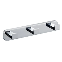 Планка с крючками Wonzon & Woghand WW-9535 для ванны, хром