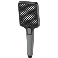 Душевая лейка Wonzon & Woghand WW-88SC08-BGM 95 мм, 2 режима, темный графит матовый