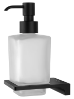 Дозатор для мыла Wonzon & Woghand Eclipse WW-9133-BL настенный, черный матовый