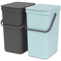 Мусорное ведро Brabantia Sort&Go 109980 2 шт.
