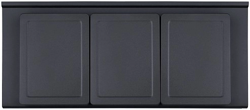 набор из 3 органайзеров для выдвижного ящика jacob delafon eb749-nf глубиной 46 см