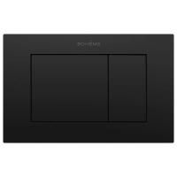 Кнопка смыва Boheme 650/2-B black