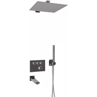 Комплект WasserKraft Dinkel 5800 A5858.090.118.271.010.137.091 Tхhermo встраиваемый, для ванны, цвет хрм