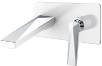 Смеситель для раковины Boheme Venturo 375-W Белый Хром