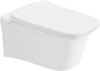 Унитаз подвесной Arrow AHB2156, безободковый, без сиденья, цвет белый