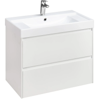 Тумба под раковину Roca Ona A857630509 78,5 см, подвесная, белый матовый