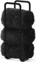 Decor Walther DW 223 Полотенцедержатель 27см., напольный, цвет: черный матовый