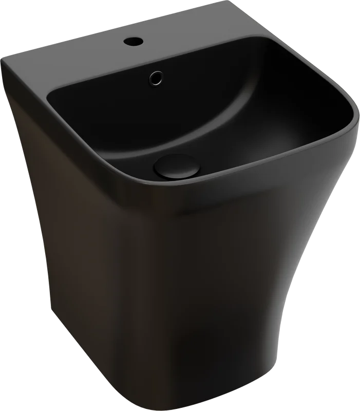 Раковина Ceramicanova Dion CN6067MB подвесная, 36.5x40.6 см, черная матовая