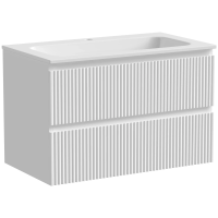 Тумба под раковину Sancos Snob R 80 SNR80W подвесная Bianco