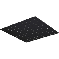 Верхний душ Plumberia Selection SAQ3114NO 250 мм, черный матовый