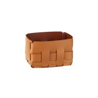 Корзинка Colombo Design Adj Mini Bottega BADJ1012-0930 12x19хh13 см, коньяк|бордо