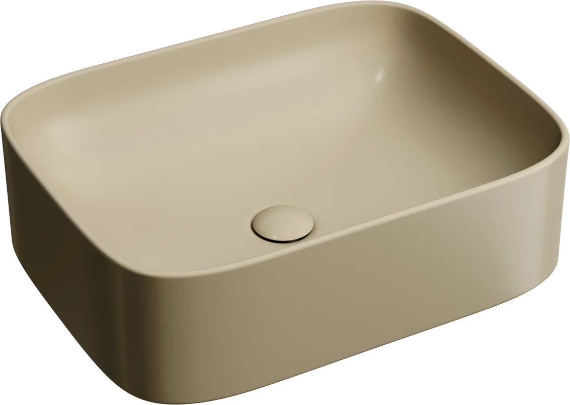Раковина Ceramicanova Element CN6052MC накладная, 50.5x38 см, капучино матовая